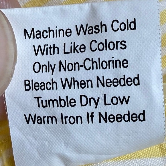 Hollister Men's L/S Striped Button-Up Shirt Yellow Size L preppy frat boy career - Picture 4 of 8